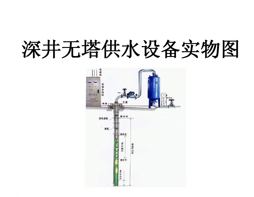 梅州井泵无塔式供水设备